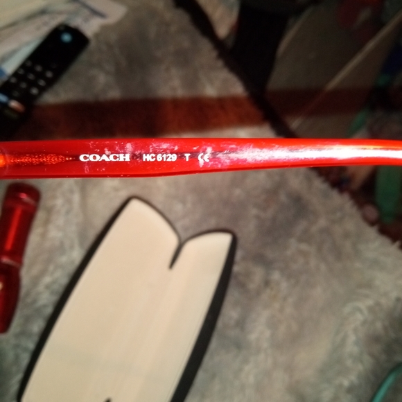 Coach designer classes Red in color non prescription withaàa at ßàÁ2 - Picture 7 of 7